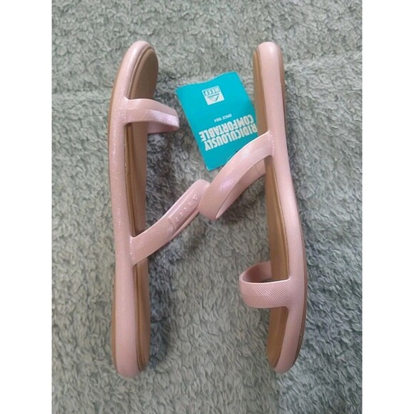 Reef Pink Slide On Sandals Size 6 Nwt - Picture 1 of 9